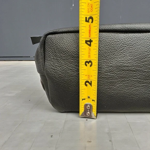 AMERICAN BISON Hair in black & cream and Leather Crossbody Shoulder Bag - Picture 13 of 14